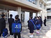 登校した新1年2