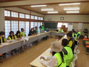 災害対策本部会議の様子