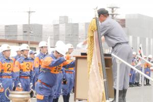 小型ポンプの部優勝第6分団