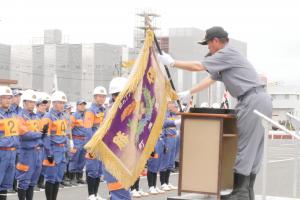 自動車ポンプの部優勝第3分団