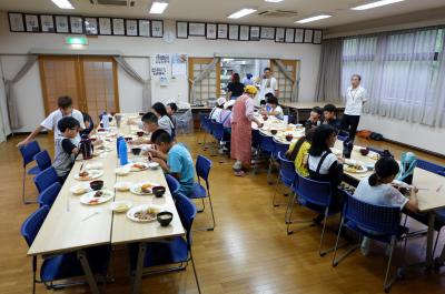 夕飯の様子2