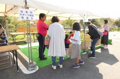 特設出店のようす