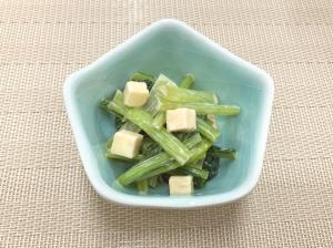小松菜のオイスターマヨ和え