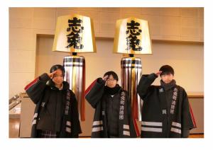 志免中学校放送部の皆さん
