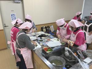 料理教室の様子