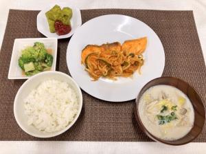 料理教室の献立写真