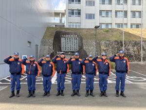 消防学校集合写真
