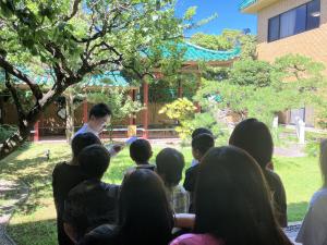 庭園見学