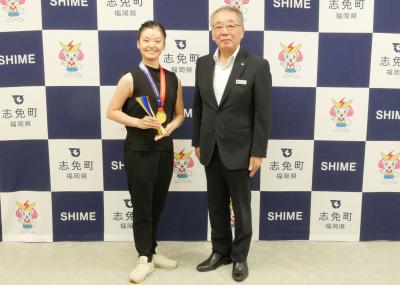 立花さんと世利町長