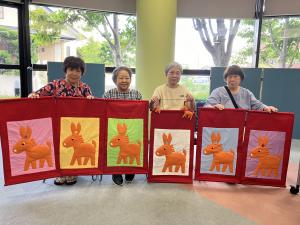 ロバ隊長タペストリー