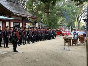 秋葉宮無火災祈願祭神主祈祷