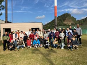 パークゴルフ集合写真