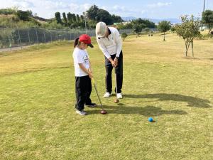 パークゴルフの様子２