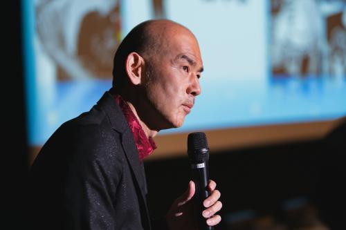 木山裕策氏の講演の様子2枚目