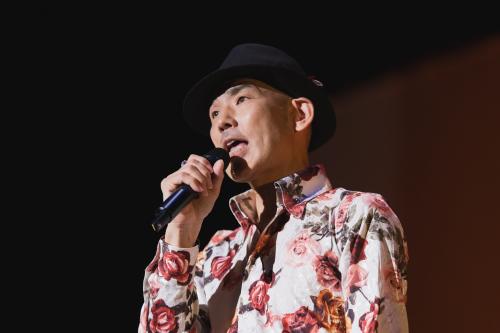 木山氏のソロコンサートの様子