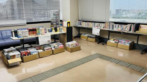 ブックリサイクルの様子