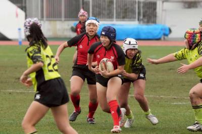 プレー中の渡邉さん