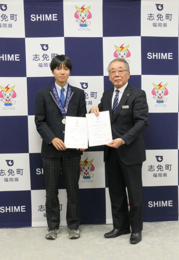 表敬訪問の様子