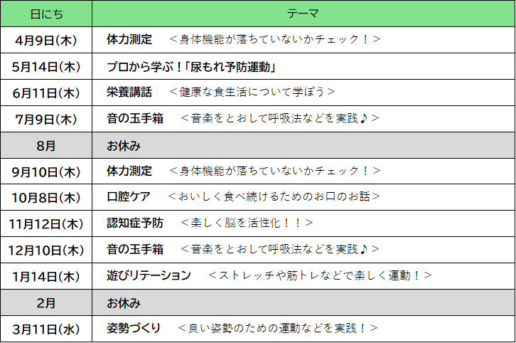 南里一R8日程表