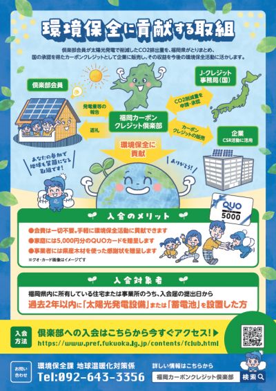 カーボンクレジット倶楽部（ウラ）