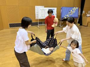 ７月広場ハンモック