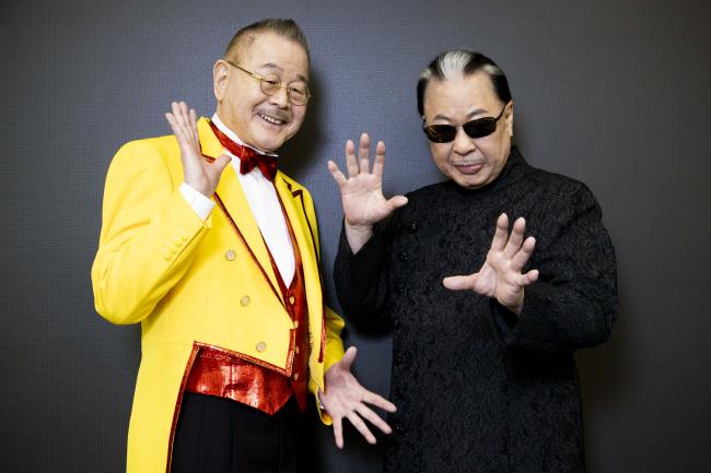 マギー司郎さんとミスターマリックさんの写真
