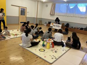 かめやま保育園出張の様子