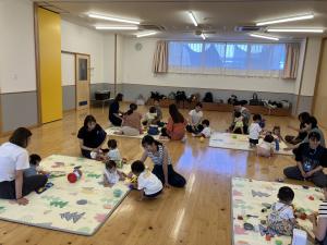 出張子育てサロンの様子