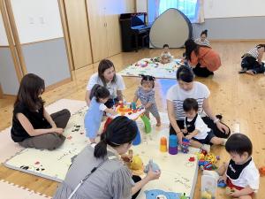 かめやま保育園出張の様子