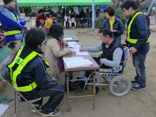 志免二町内会防災訓練の風景4