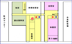 １階館内図