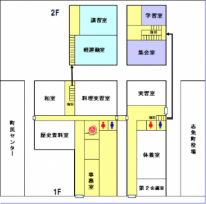 2階館内図