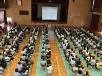 第１回進路説明会の様子